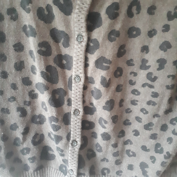 American Eagle Cheetah Print Cardian Sz XXL - Picture 4 of 8